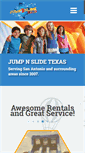 Mobile Screenshot of jumpnslidetexas.com